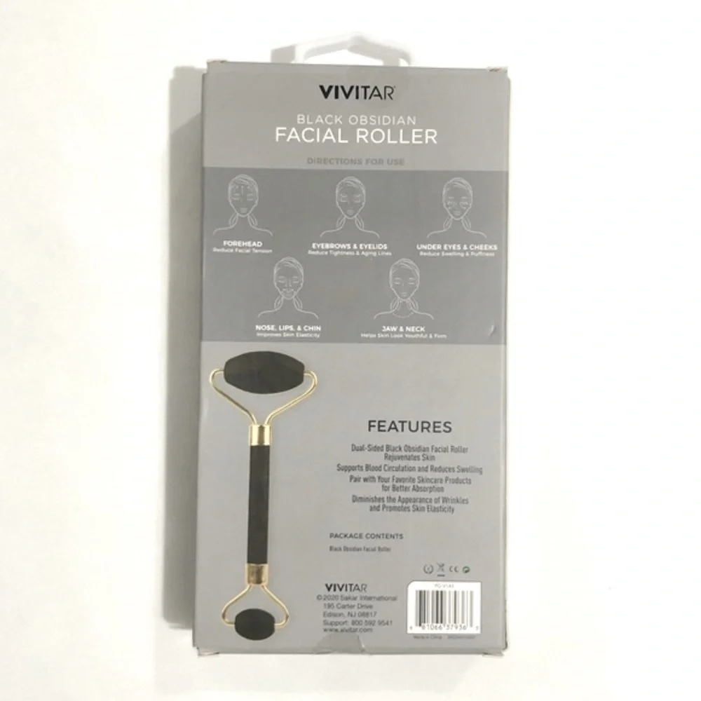 Black Obsidian Face Roller